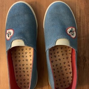 Mickey and Minnie sneakers